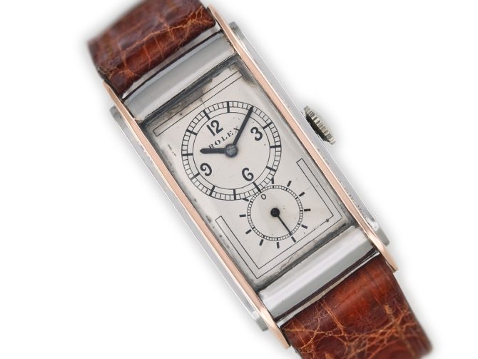 Rolex Prince ‘Railway’ Ref.1768 c1940 Gold & Steel (1)