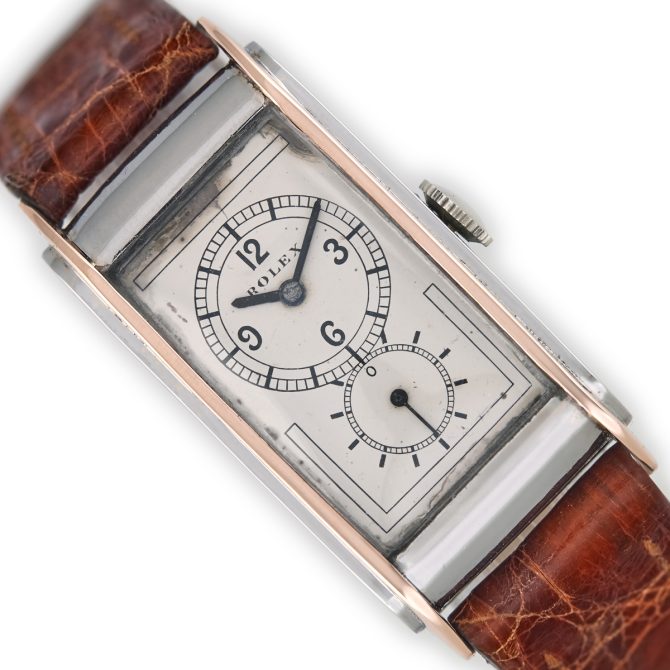 Rolex Prince ‘Railway’ Ref.1768 c1940 Gold & Steel (10)