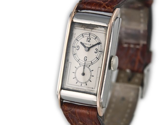 Rolex Prince ‘Railway’ Ref.1768 c1940 Gold & Steel (5)