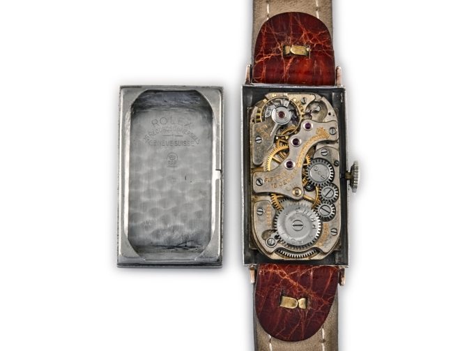Rolex Prince ‘Railway’ Ref.1768 c1940 Gold & Steel (8)