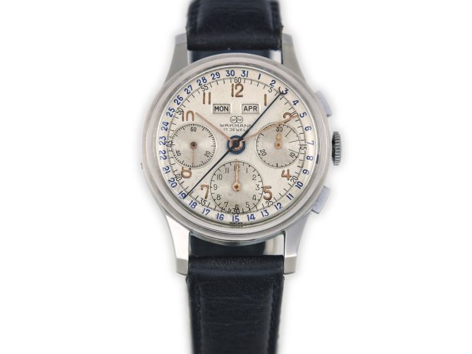 Wakmann Triple Calendar Chronograph c1958 (4)